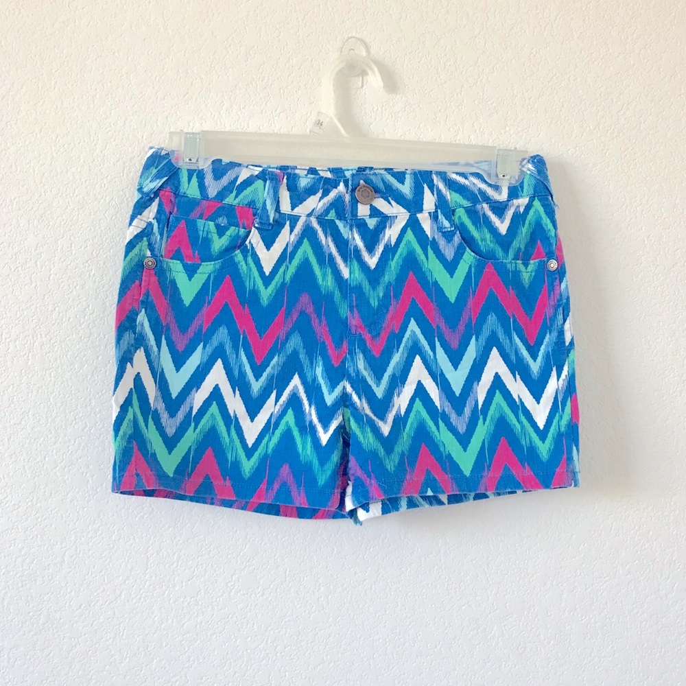 Striped Pattern Blue Epic Threads Shorts